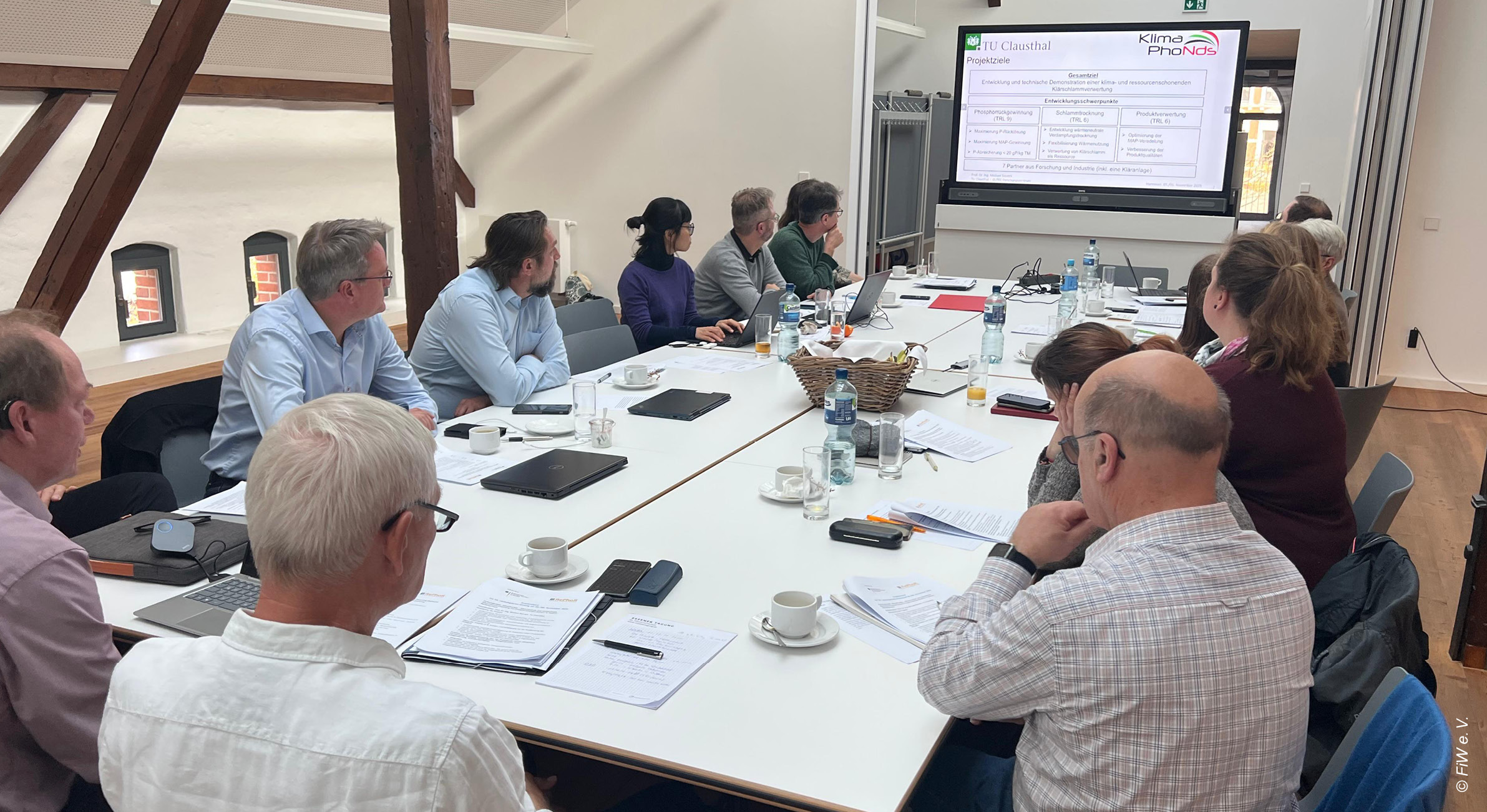 Impressions from the RePhoR steering committee meeting. © FiW e. V.