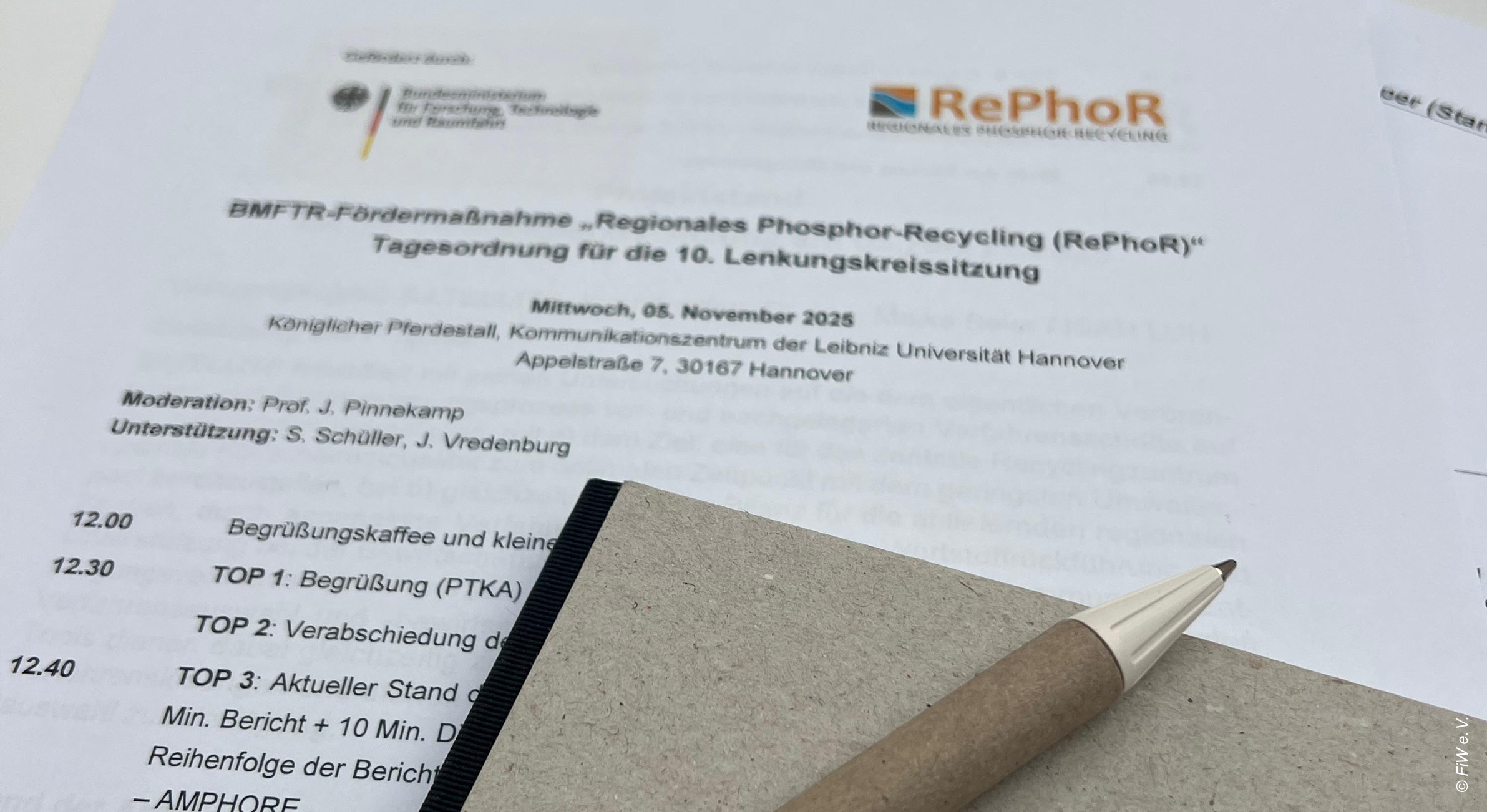 Impressions from the RePhoR steering committee meeting. © FiW e. V.