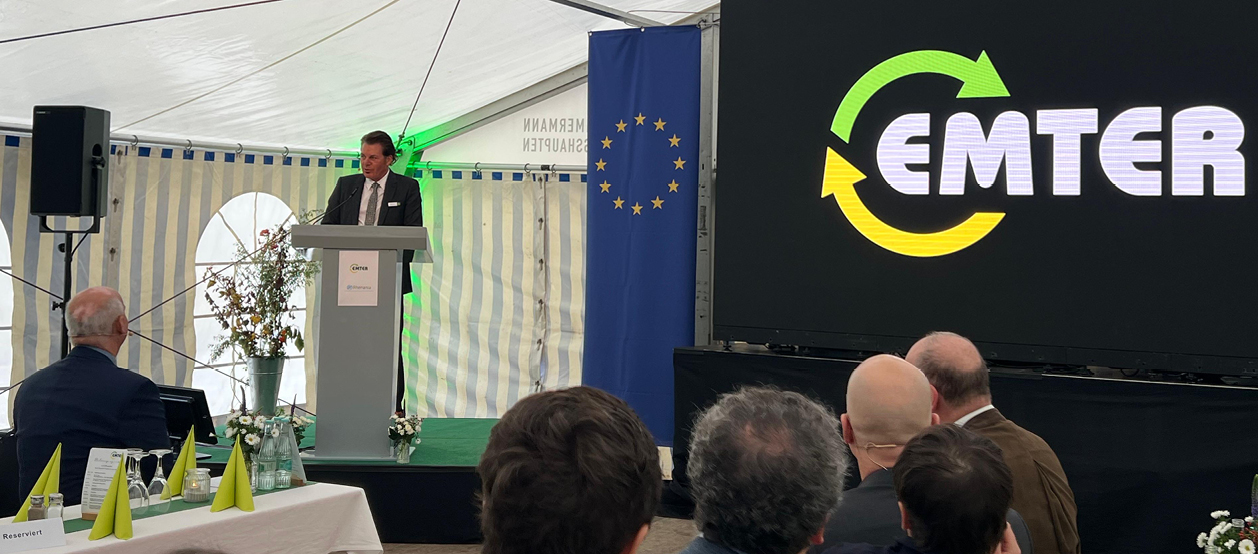 Eröffnung der R-Rhenania-Phosphorrecyclinganlage in Altenstadt